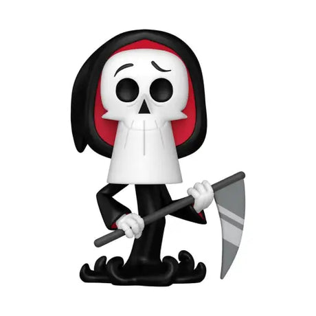 Cartoon Grim Reaper figurine from Grim Adventures, Mandy Grim Funko Pop Vinyl Figure