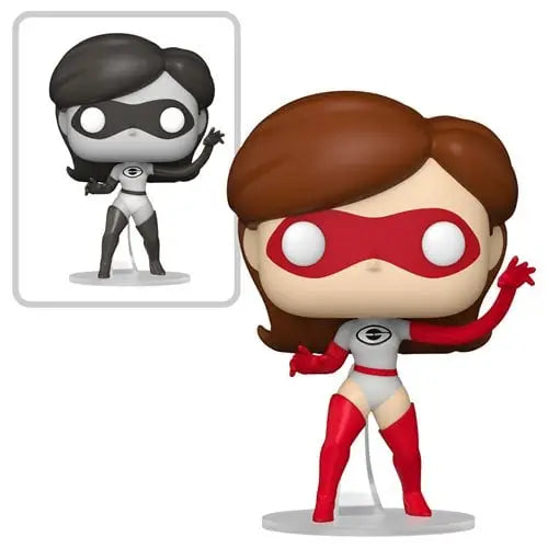 Cartoon female superhero Elastigirl Funko Pop from The Incredibles 20th Anniversary collection