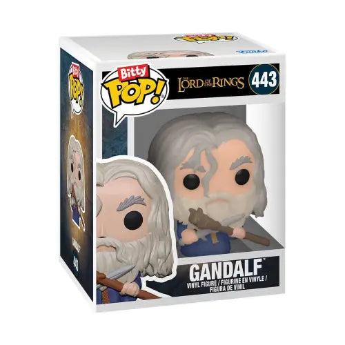 Gandalf Funko Bitty Pop vinyl figure from The Lord of the Rings in 4-Pack set