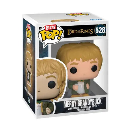 Funko Pop vinyl figure of Merry Brandybuck in The Lord of the Rings Funko Bitty Pop 4-Pack