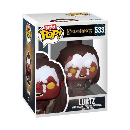 Funko Pop vinyl figure #533 of Lurtz from The Lord of the Rings in retail packaging