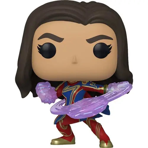 Funko Pop vinyl figure Kamala Khan’s Marvels, Captain Marvel