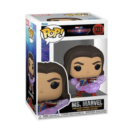 Ms. Marvel and Thanos Funko Pop Vinyl Figure from Kamala Khan’s Marvels series