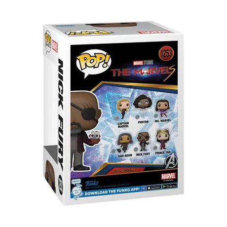 Nick Fury and Flerkitten Funko Pop Figure - Marvel 2-Pack