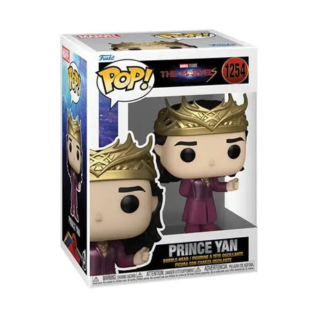 Funko Pop Vinyl Figure - Marvel’s Prince Yan Royal Arrival Collectible