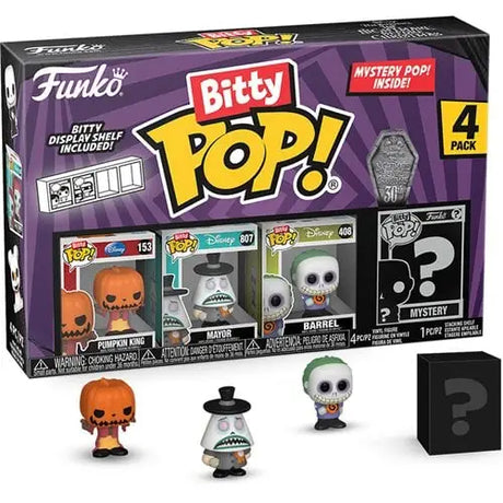 Funky Pop Mini Figure Nightmare Before Christmas Pumpkin Jack Bitty Pop!