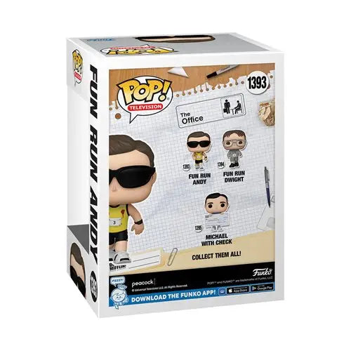 Funko Pop Vinyl Figure Andy Bernard from The Office Fun Run