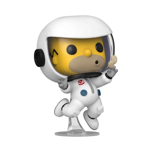 Deep Space Homer Funko Pop figure of astronaut Homer Simpson in white spacesuit