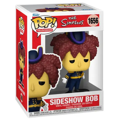 Funko Pop vinyl figure of Sideshow Bob from The Simpsons in retail packaging