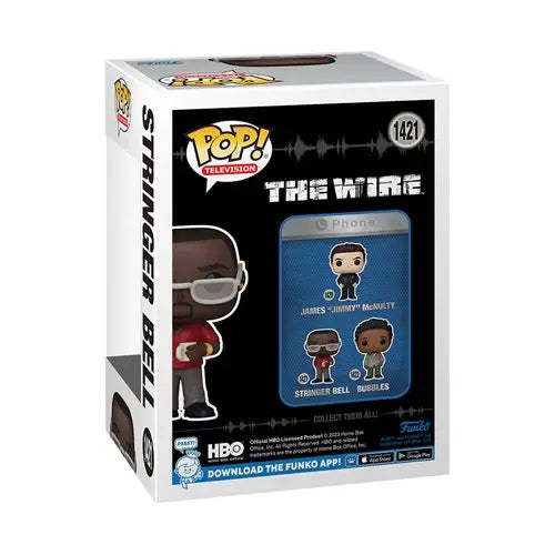 Funko Pop Stringer Bell Figure - The Wire Icon