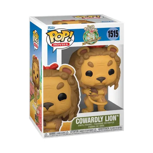 Cowardly Lion Funko Pop 85th anniversary figure from The Wizard of Oz #1515