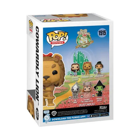 Cowardly Lion Funko Pop from The Wizard of Oz 85th Anniversary collection #1515