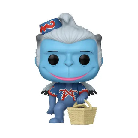 Blue-skinned Funko Pop figure of a winged monkey celebrating 85th Anniversary Winged design