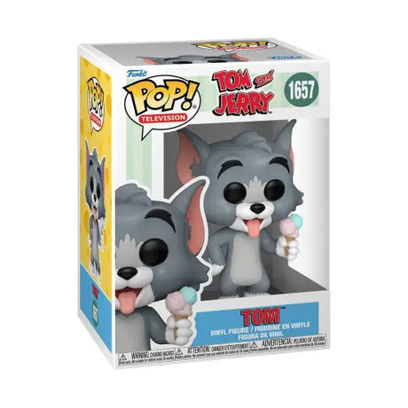 Funko Pop vinyl figure of Tom from Tom and Jerry holding an ice cream cone