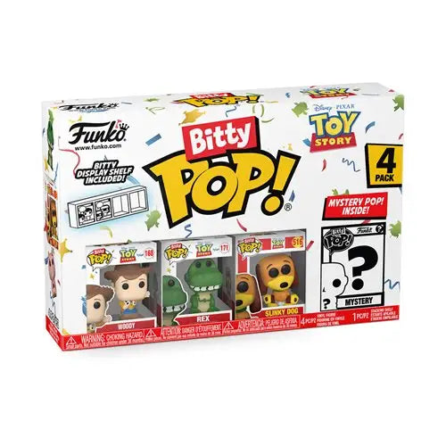 Toy Story Funko Bitty Pop Mini-Figures - Box of 3 Funky Pop Toys