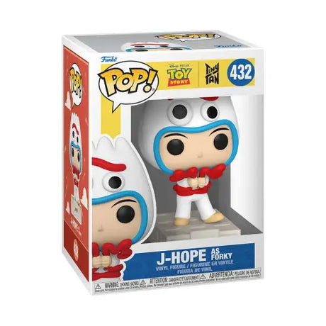 Funko Pop of J-Hope from BTS as Duke Caboom in Toy Story x TinyTAN collection