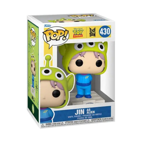 Toy Story x TinyTAN Funko Pop vinyl figure of BTS Jin as an Alien character