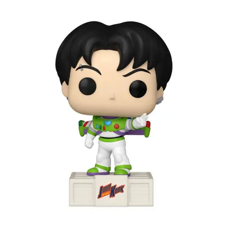 Funko Pop figurine of Jungkook as Buzz Lightyear from Toy Story x TinyTAN