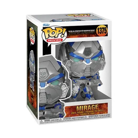 Autobot Mirage Pop Vinyl Figure - Beasts Mirage Toy Robot Box