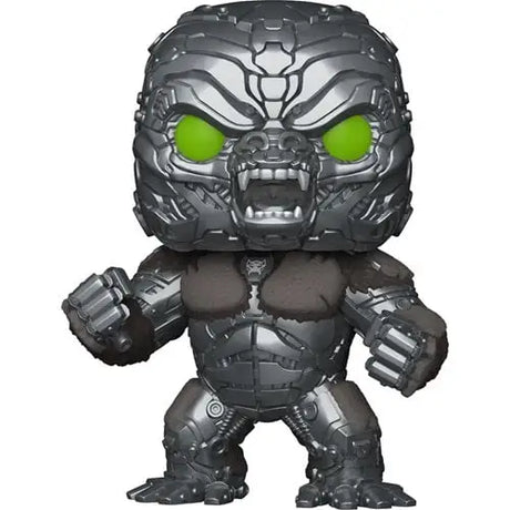 Optimus Primal Funko Pop Vinyl Figure with glowing green eye.