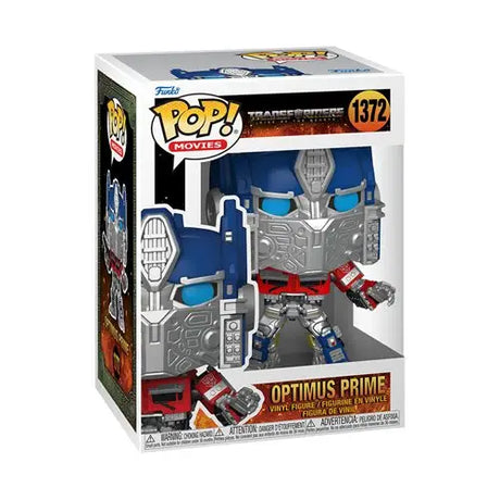 Rise of the Beasts Optimus Prime Vinyl Figure with gun