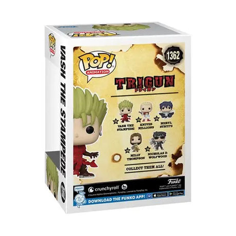 Trigun Vash Funko Pop Vinyl Figure - Dragon Variant