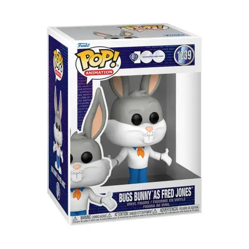 Bugs Bunny as Fred Jones Funko Pop from 100th Anniversary Looney Tunes collection