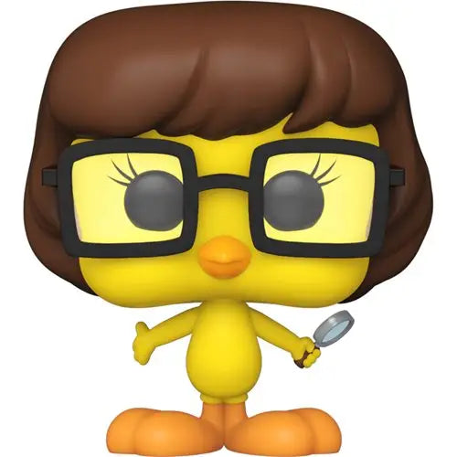 Warner Bros. Tweety Bird with Glasses and Magnifying Glass