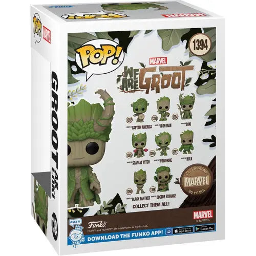 Funko Pop box for We Are Groot as Loki Funko Pop! Vinyl Figure #1394 display