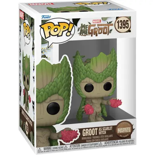 Groot as Scarlet Witch Funko Pop figure from We Are Groot collection #1395