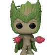 Scarlet Witch Funko Pop Vinyl Figure #1395 featuring Groot design on display