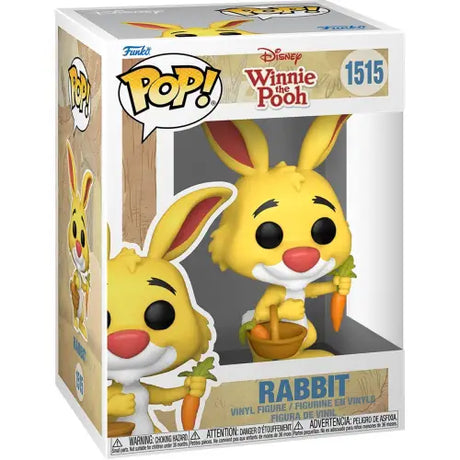 Funko Pop Winnie the Pooh Rabbit Funko figure #1515 holding a basket