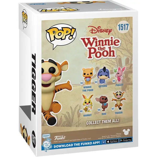 Winnie the Pooh Tigger Funko Pop! Vinyl Figure box showcasing Tigger from Disney