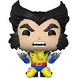 Funko Pop Wolverine 50th Anniversary vinyl figure in classic yellow and blue X-Men costume