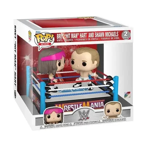 WWE Shawn Michaels Pop Vinyl Figure in WWE Bret vs. Product