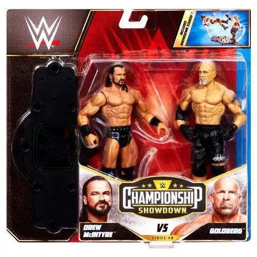 WWE Championship Showdown 2-Pack: WWE wrestling championship action figures.