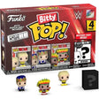 WWE Dusty Rhodes Funko Bitty Pop 4-pack box set with mini figures and mystery figure