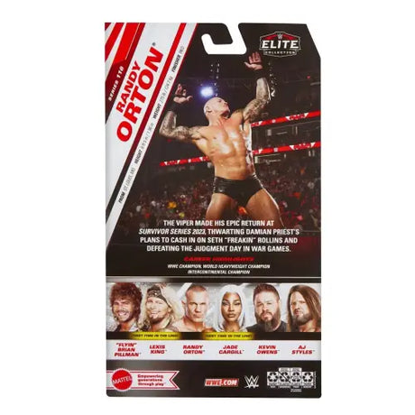 WWE Elite Collection Series 116 Randy Orton action figure packaging for collectors