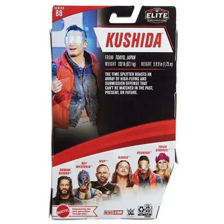 WWE NXT Elite Kushida Action Figure with Wrestling Card Game