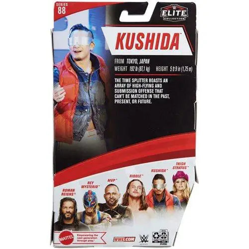 WWE Elite Kushida Action Figure in Series 6.