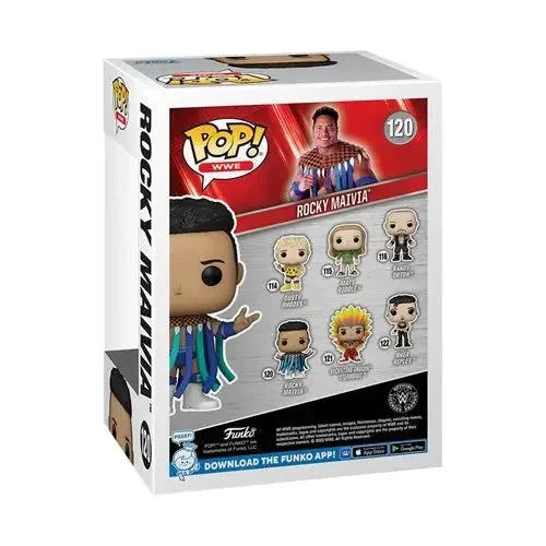 WWE Rocky Maivia 1996 Vinyl Figure from Funko Pop Vinyl Figure Series 2