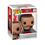 Funko Pop vinyl figure of WWE wrestler Batista in black and red for Bitty Pop 4-Pack