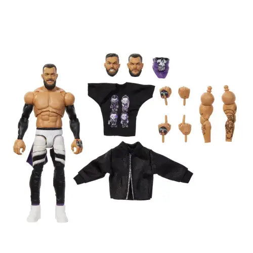 WWE Ultimate Edition Wave 24 Finn Balor Figure with accessories for collectors