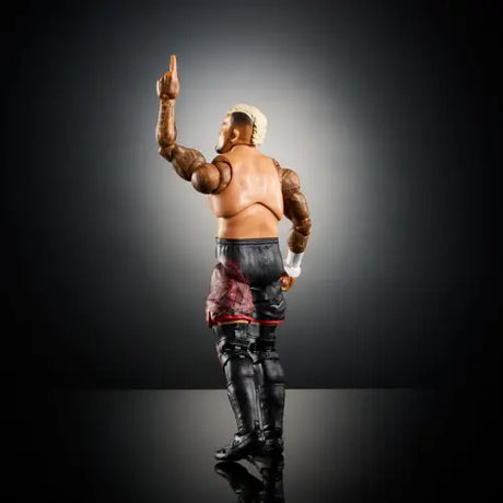 Male wrestling action figure from WWE Ultimate Edition Wave 24 Solo Sikoa Figure