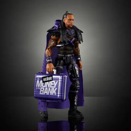 WWE Ultimate Edition Ricochet action figure with Money in the Bank briefcase