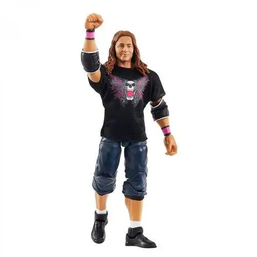 WWE WrestleMania Elite Bret Hitman Hart Action Figure in Series 2