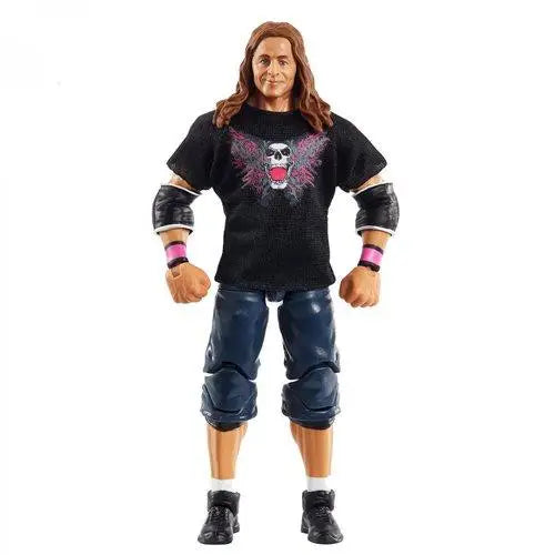 WWE WrestleMania Elite Bret Hitman Hart Action Figure merchandise.