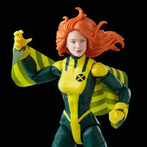 Marvel Legends X-Men Siryn Action Figure - toy woman in yellow and green outfit