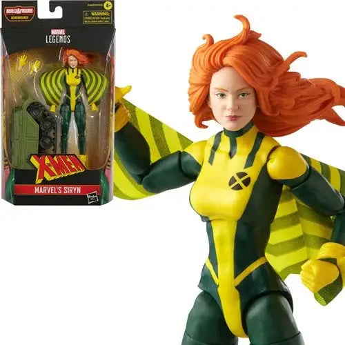 Marvel Legends X-Men Siryn Action Figure - Woman toy figure with cape, superhero action figure.