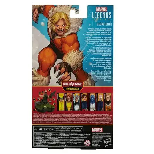 Classic Marvel Legends Sabretooth Action Figure from Marvel Universe Action Figure Series 2